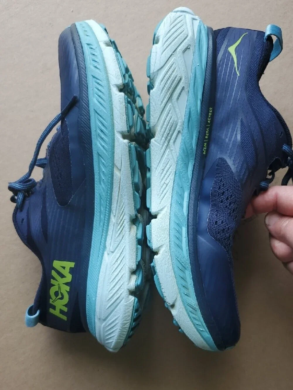 Hoka One One cushioned trail